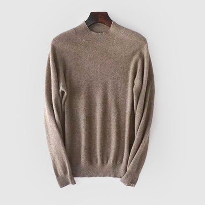 Heren Trui van Wolmix met Mockneck - Jorisenmerle