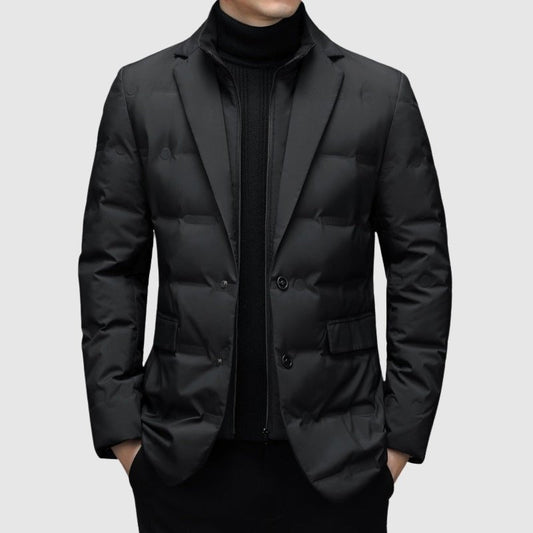 Heren windbreaker jas met donzen vulling - Jorisenmerle