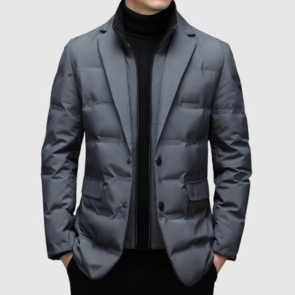 Heren windbreaker jas met donzen vulling - Jorisenmerle