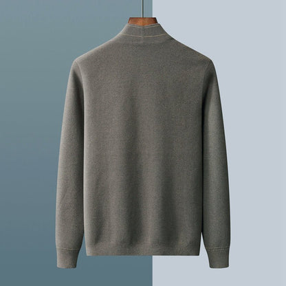 Heren Wollen Gebreide Cardigan met Losse Pasvorm - Jorisenmerle