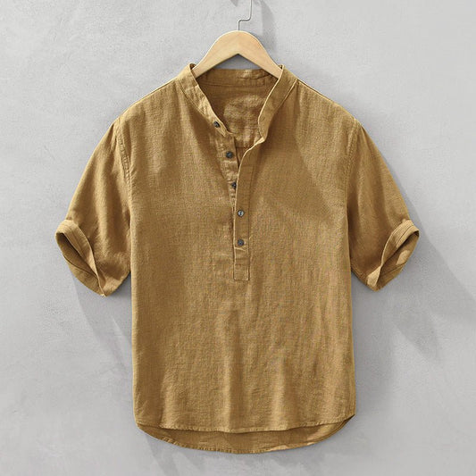 Raul Sol Loose Fit Linnen Shirt - Jorisenmerle