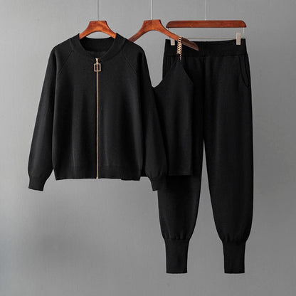 Rosa Vega Loungewear Set – 3 - delige Gebreide Set - Jorisenmerle