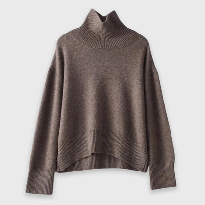 Zachte Wintertrui voor Dames met Col en Cashmere - Jorisenmerle