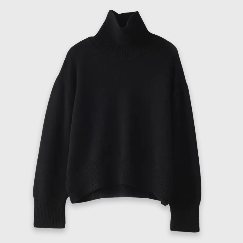 Zachte Wintertrui voor Dames met Col en Cashmere - Jorisenmerle