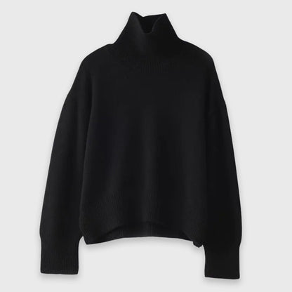 Zachte Wintertrui voor Dames met Col en Cashmere - Jorisenmerle