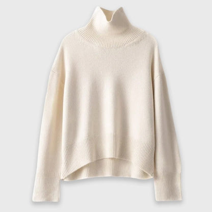 Zachte Wintertrui voor Dames met Col en Cashmere - Jorisenmerle