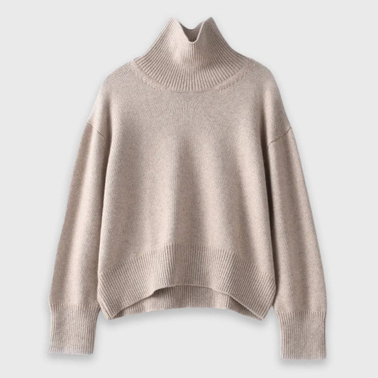 Zachte Wintertrui voor Dames met Col en Cashmere - Jorisenmerle