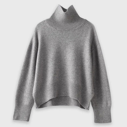 Zachte Wintertrui voor Dames met Col en Cashmere - Jorisenmerle